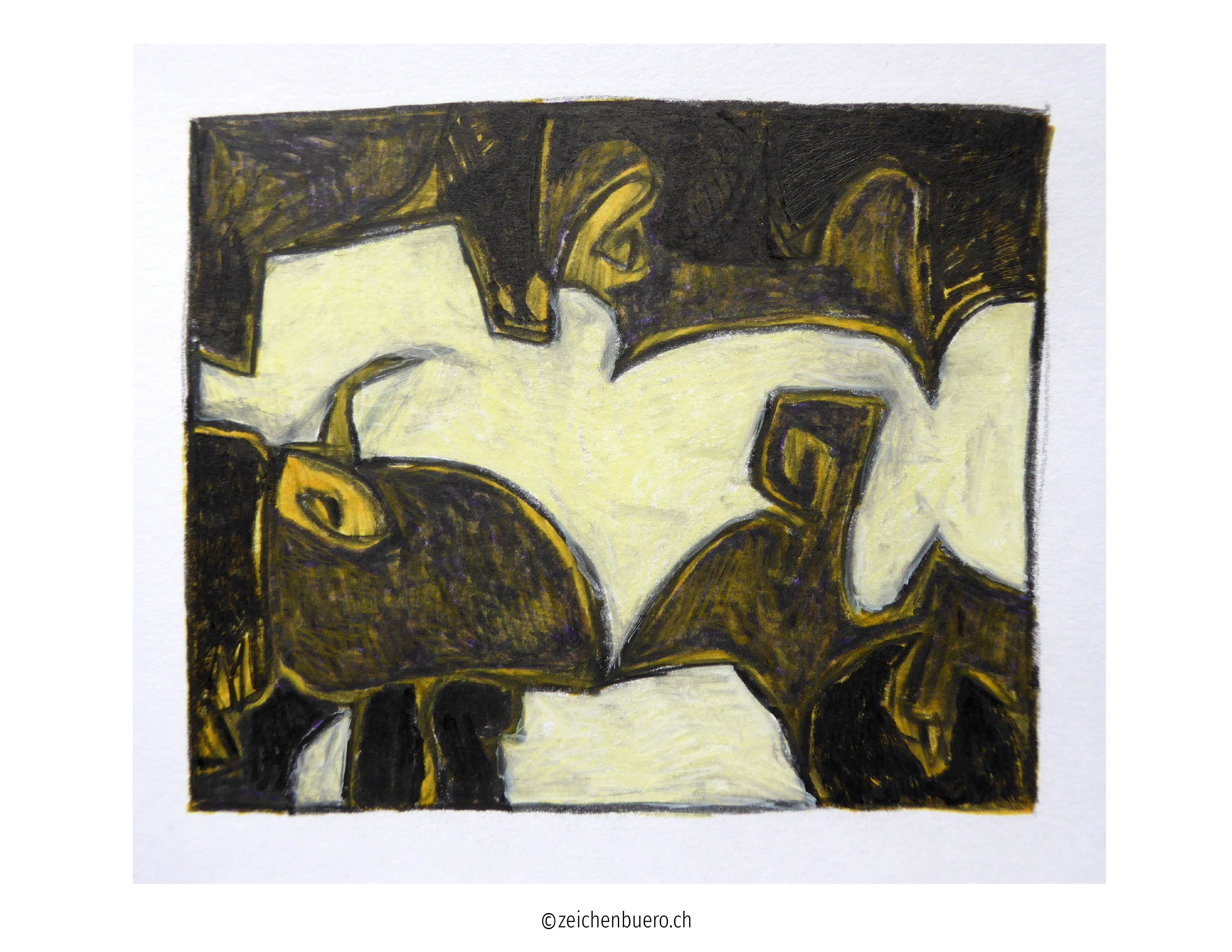 Weg über dem Nebelmeer